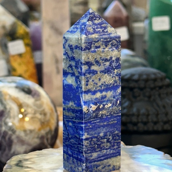 Other - 🌺SALE🌺 Lapis 4 Sided Crystal Point!